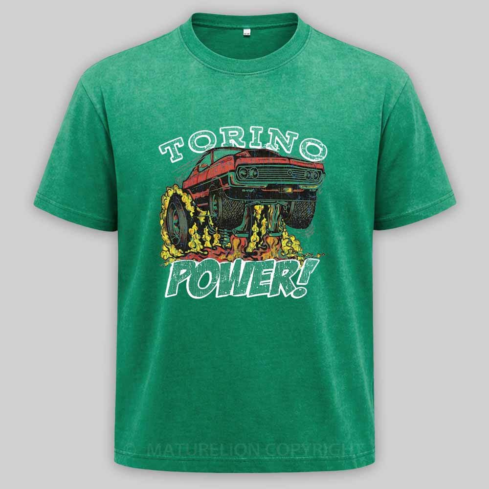 Maturelion Torino Power 1970 Washed T-shirt