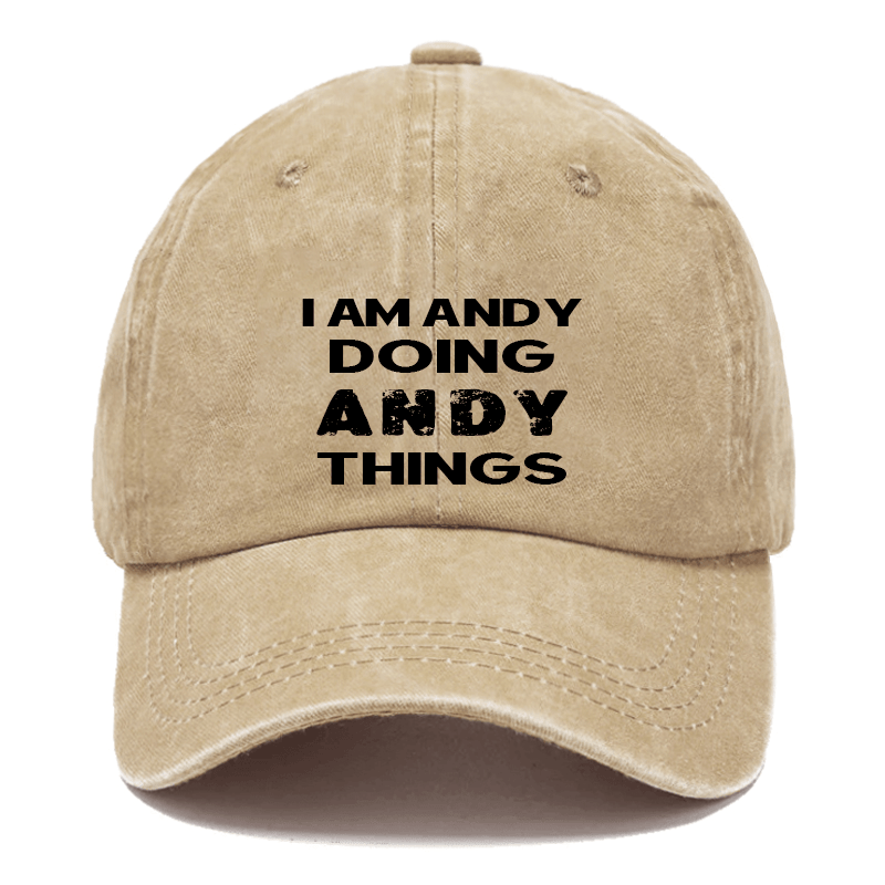 I Am Andy Doing Andy Things Cap-Maturelion