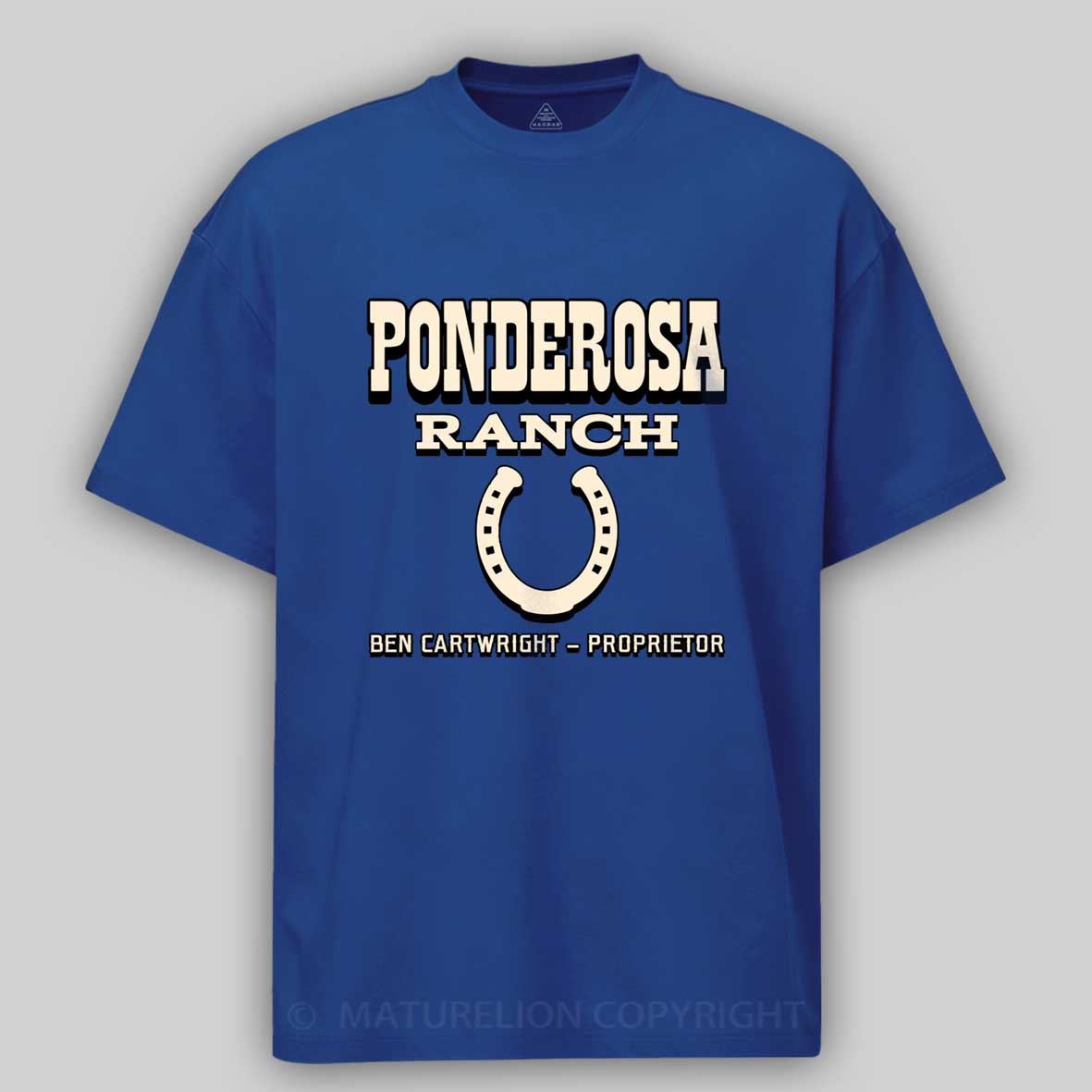 Maturelion Ponderosa Ranch Funny Movie T-shirt