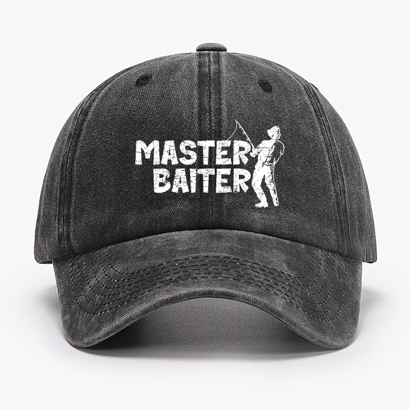 Master Baiter Fishing Baseball Cap -Maturelion