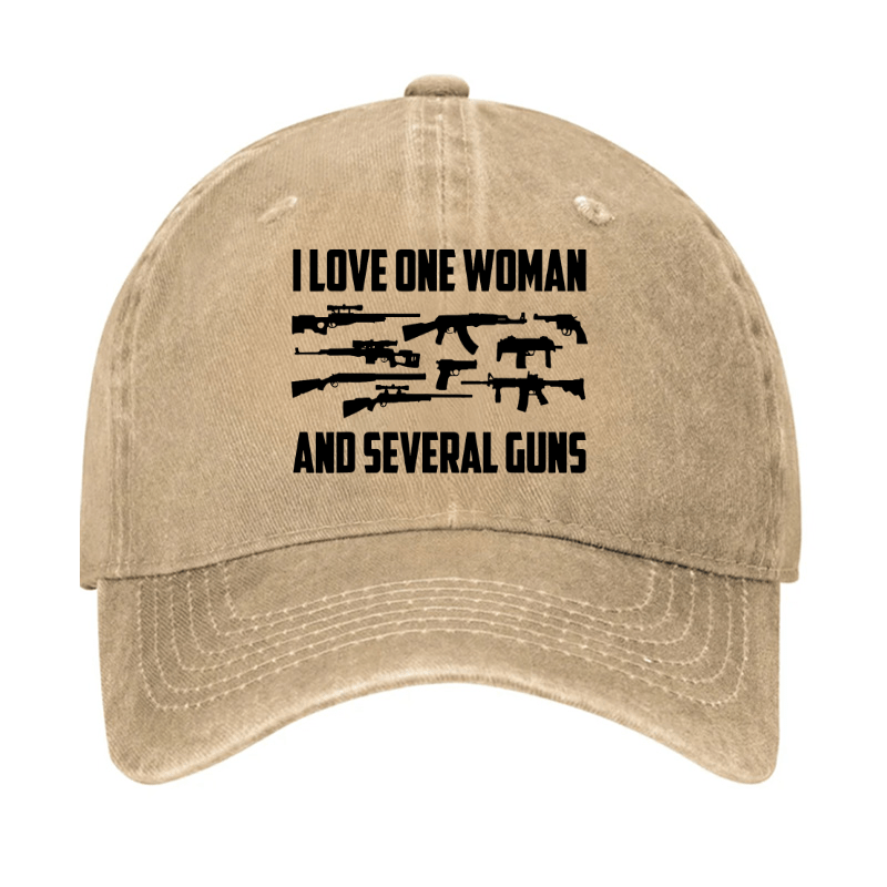 I Love One Woman & Several Guns Cap-Maturelion