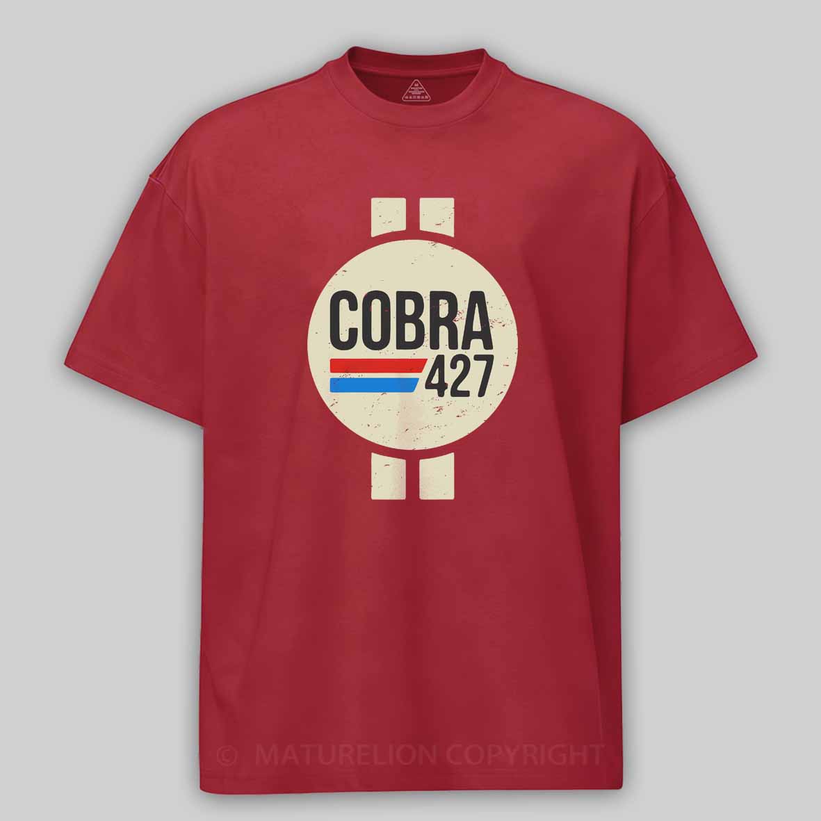 Maturelion Cobra 427 Retro Logo Cotton T-shirt