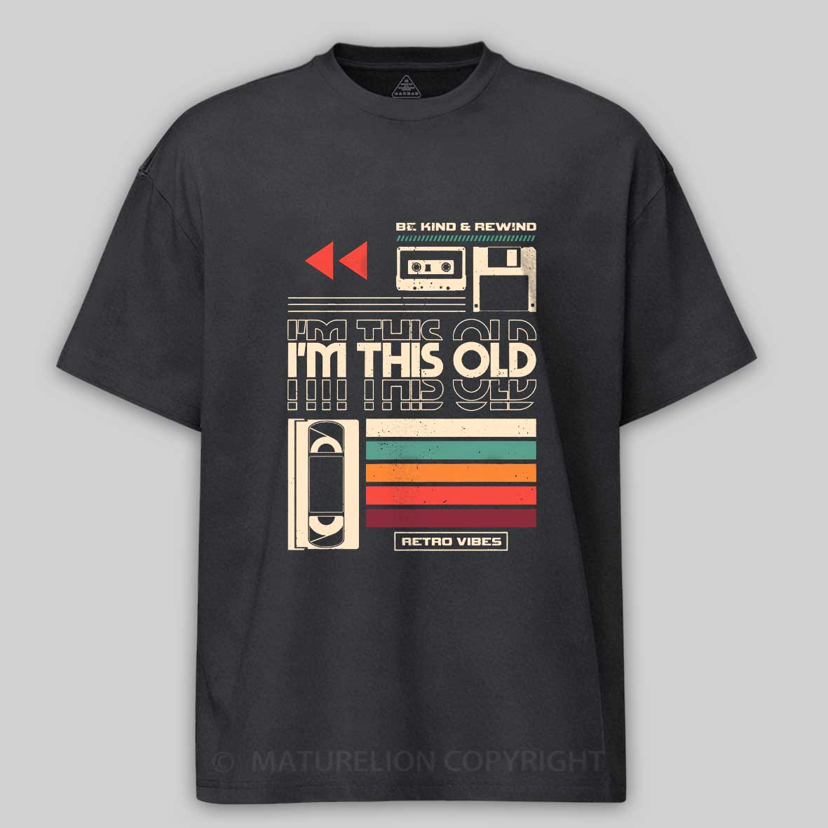 Maturelion I'm This Old V2 Cotton T-shirt