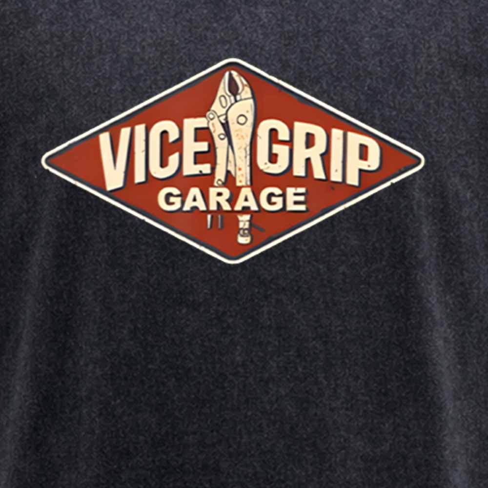 Maturelion Vice Grip Garage Mechanic Dad Joke Handy Grandpa Washed T-shirt