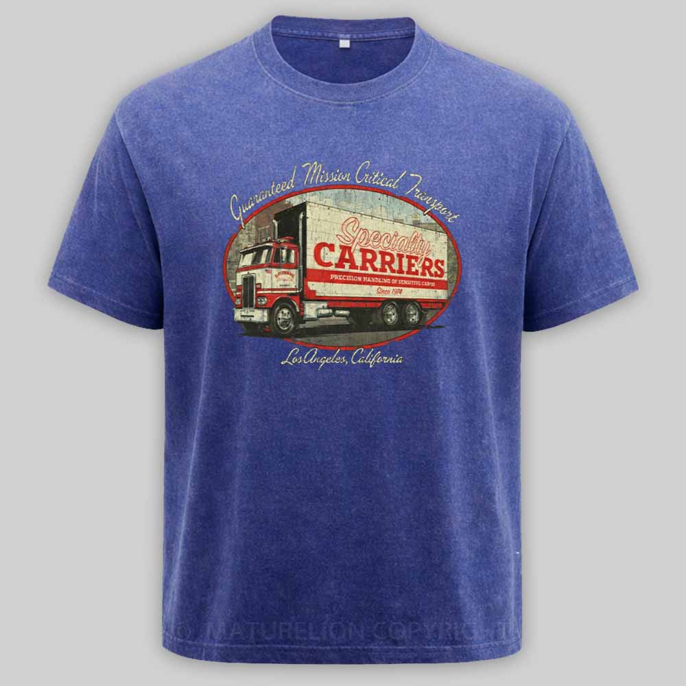 MaturelionSpecialty Carriers Los Angeles 1974 Washed T-shirt