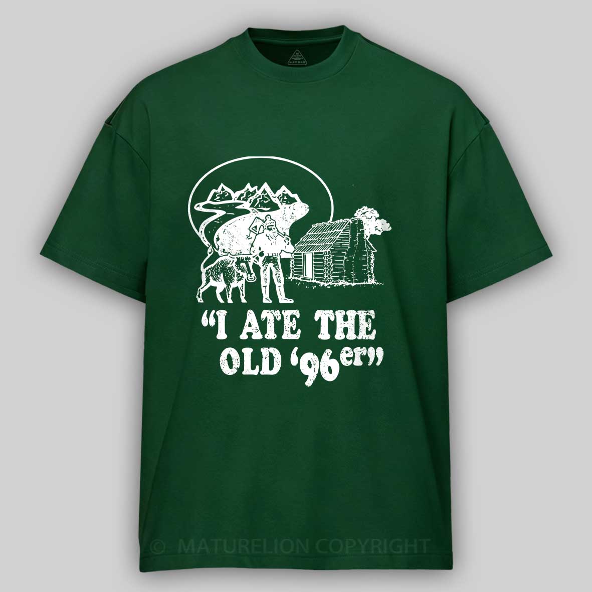 Maturelion Old 96er Funny 80s Cotton T-shirt