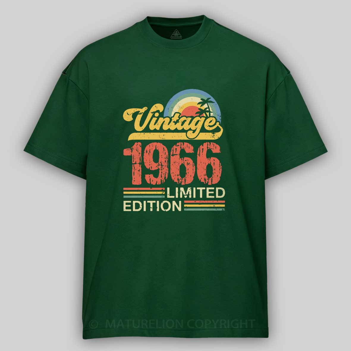 Maturelion Retro Vintage 1966 Limited Edition Cotton T-shirt