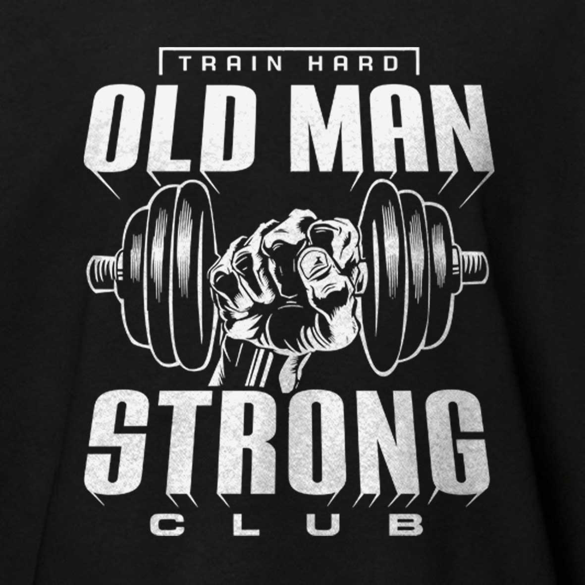 Maturelion OLD MAN STRONG Cotton T-shirt