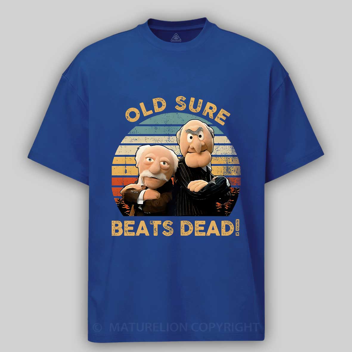 Maturelion Old Retro Vintage 80s Cotton T-shirt