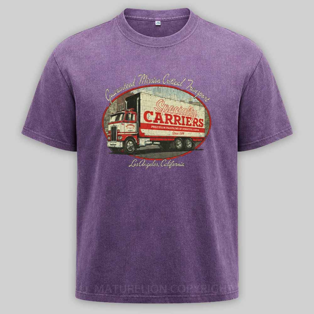 MaturelionSpecialty Carriers Los Angeles 1974 Washed T-shirt