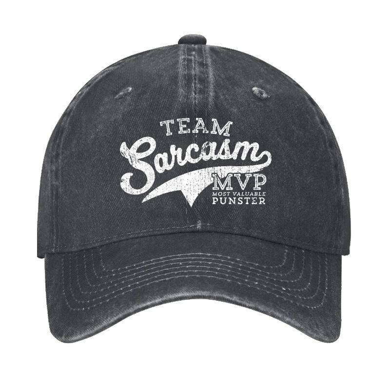 Team Sarcasm Mvp Most Valuable Punster Cap-Maturelion