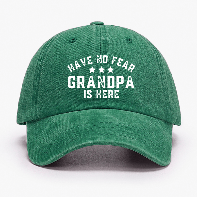 Have No Fear Grandpa Is Here Cap-Maturelion