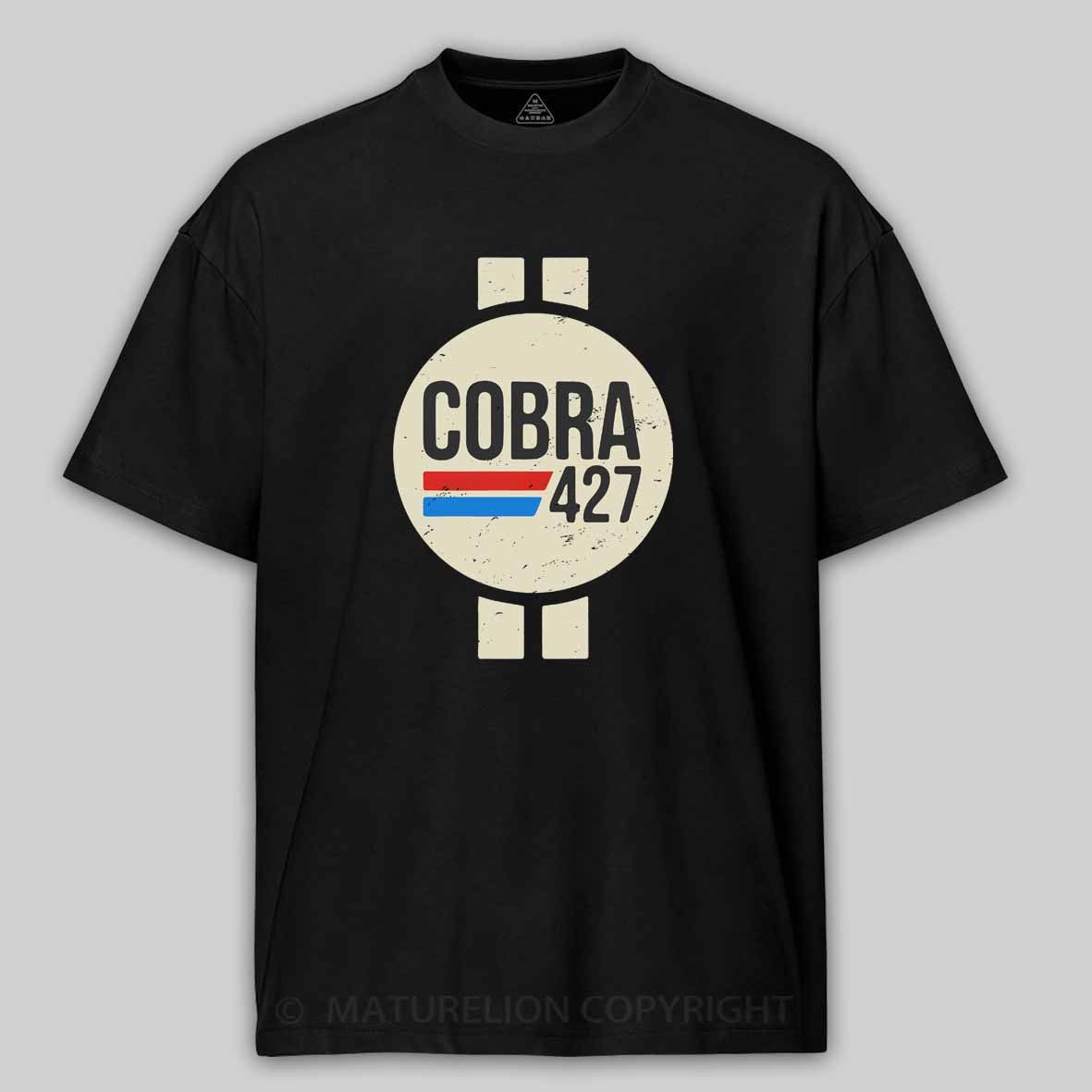 Maturelion Cobra 427 Retro Logo Cotton T-shirt