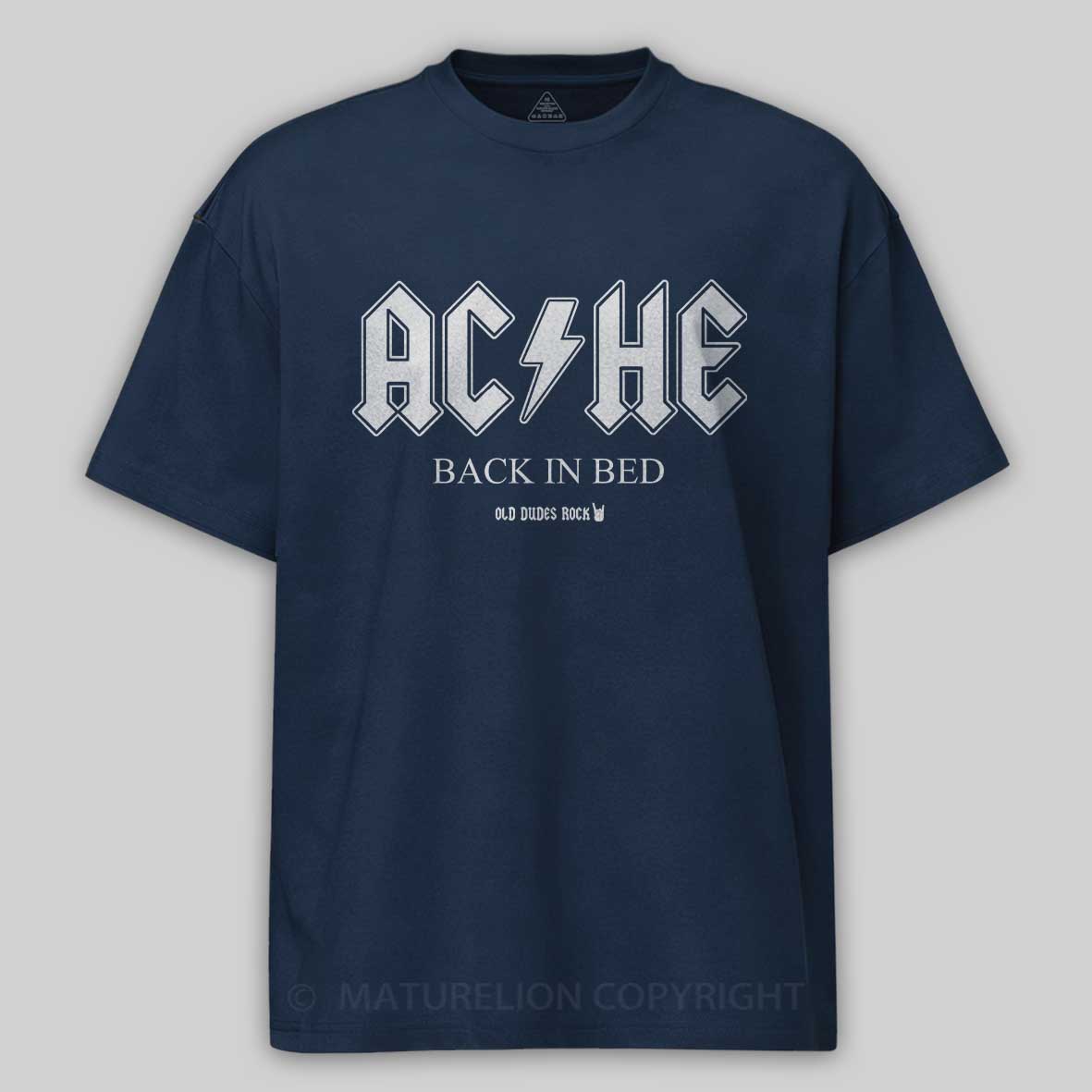 Maturelion ACHE - Back In Bed Cotton T-shirt