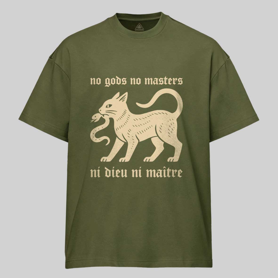 Maturelion Ni Dieu Ni Matre  Cotton T-shirt