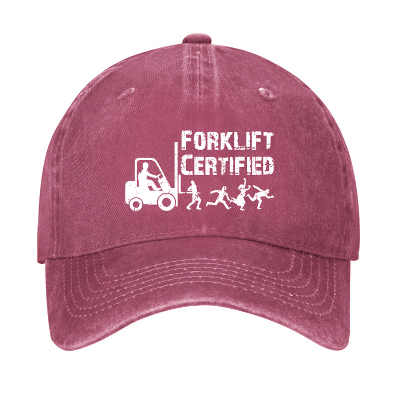 Forklift Certified Funny Cap-Maturelion