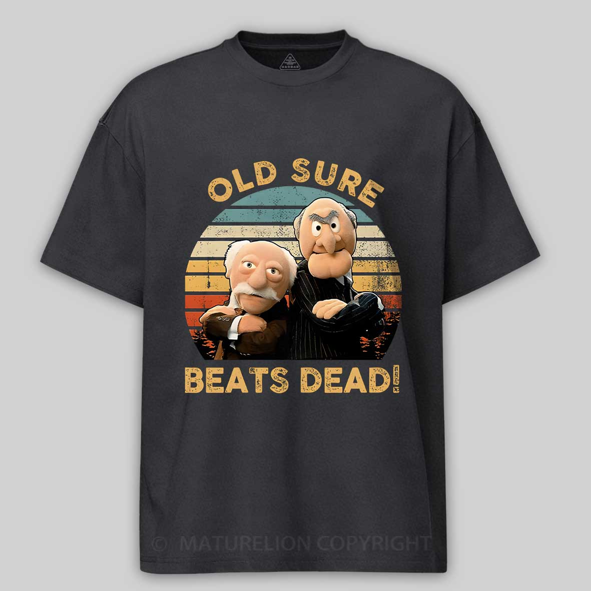 Maturelion Old Retro Vintage 80s Cotton T-shirt