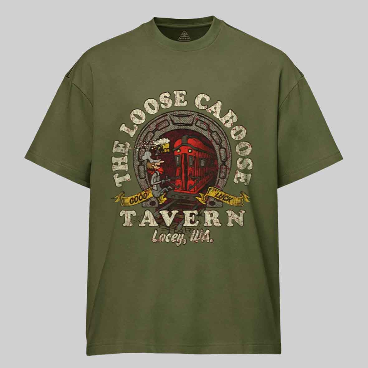 Maturelion The Loose Caboose Tavern 1967 Cotton T-shirt