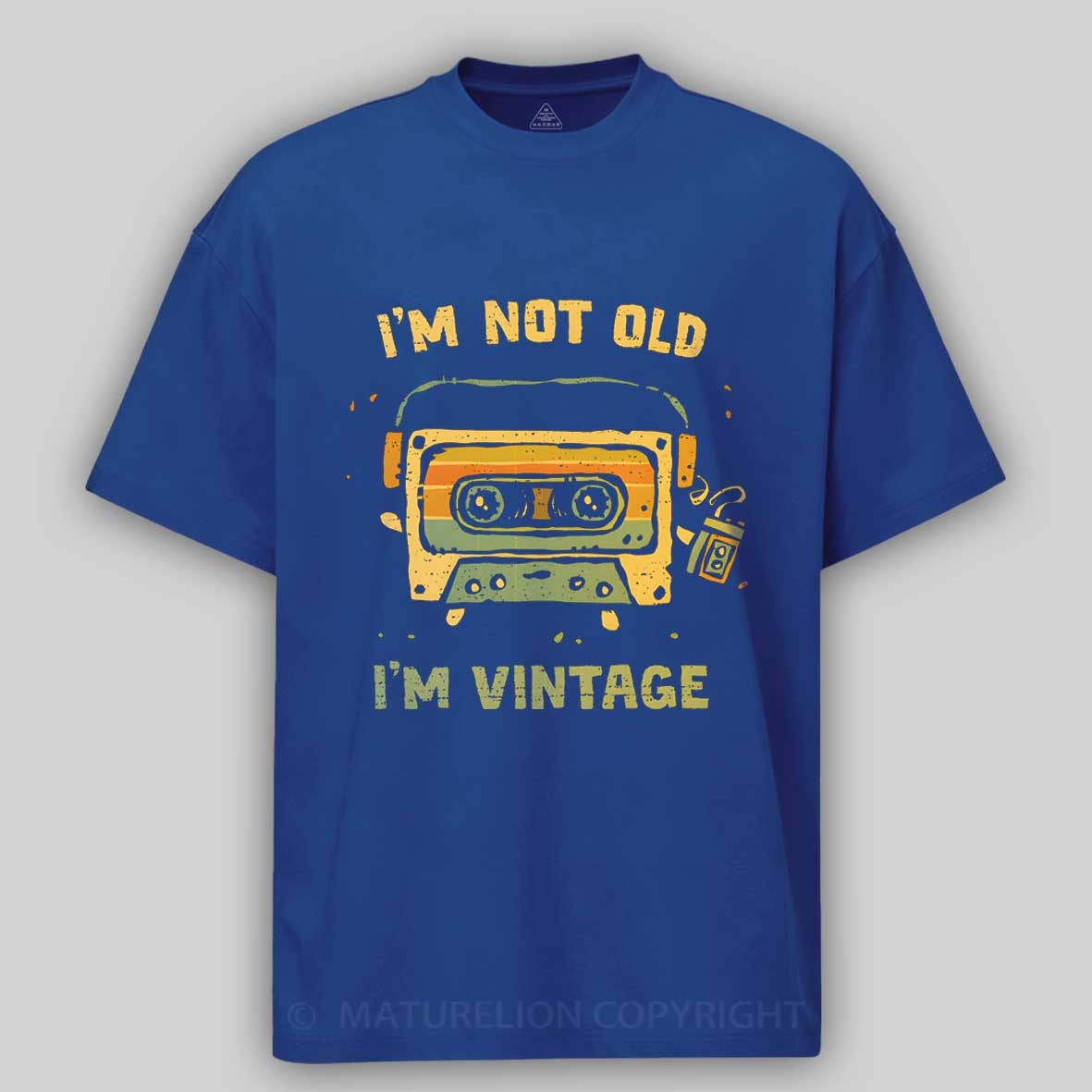 Maturelion I'm Vintage, Not Old Cotton T-shirt