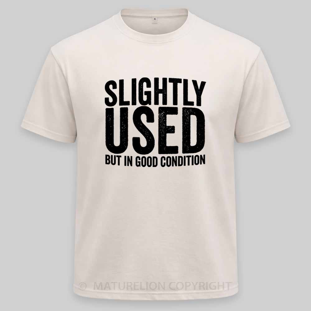 Maturelion Slightly Used But In Good Condition Washed T-shirt