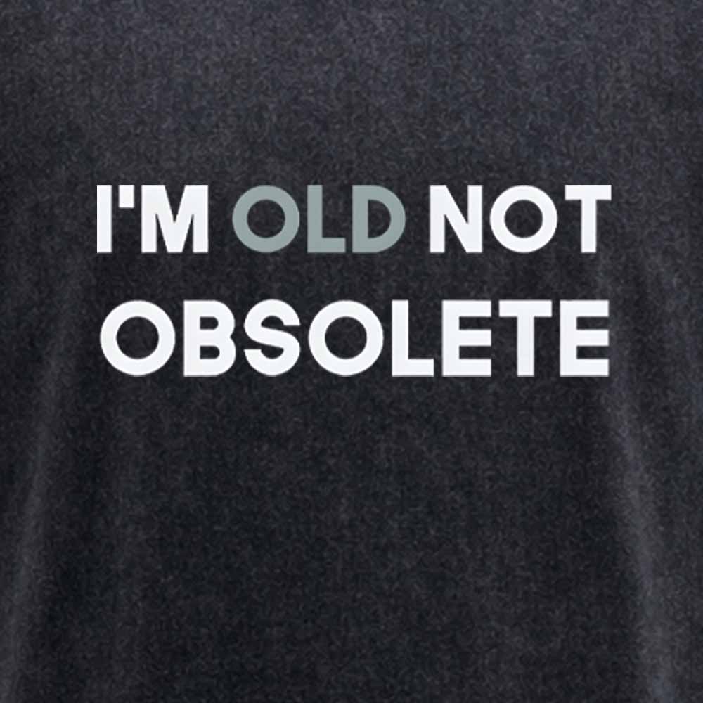 Maturelion I'm old not obsolete Washed T-shirt