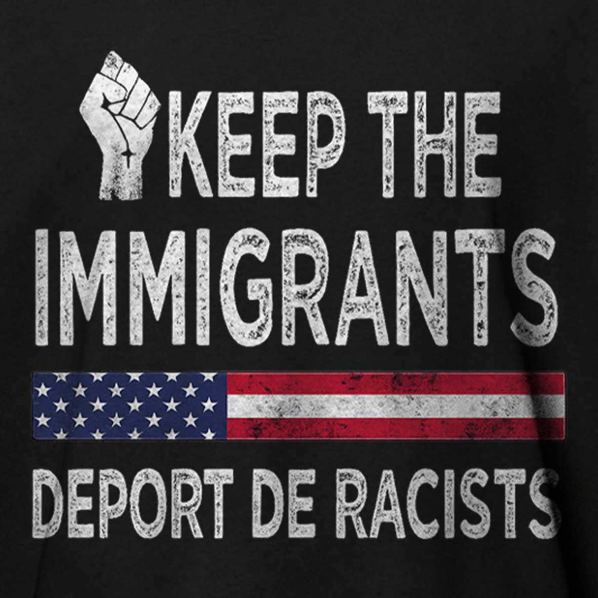 Maturelion The immigrants Cotton T-shirt