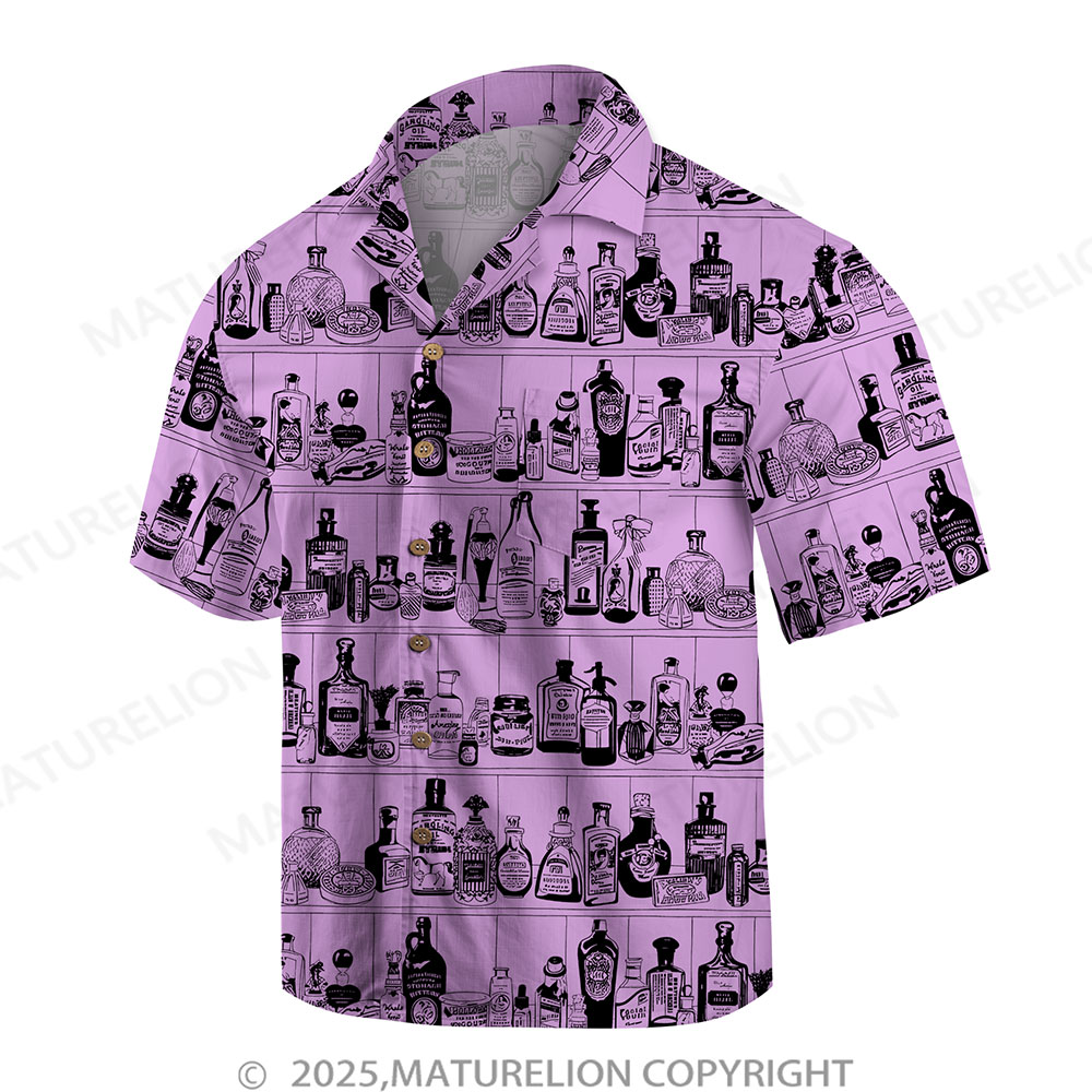 Maturelion Men's Hawaiian Shirt Island Heat Hawaiian Shirt