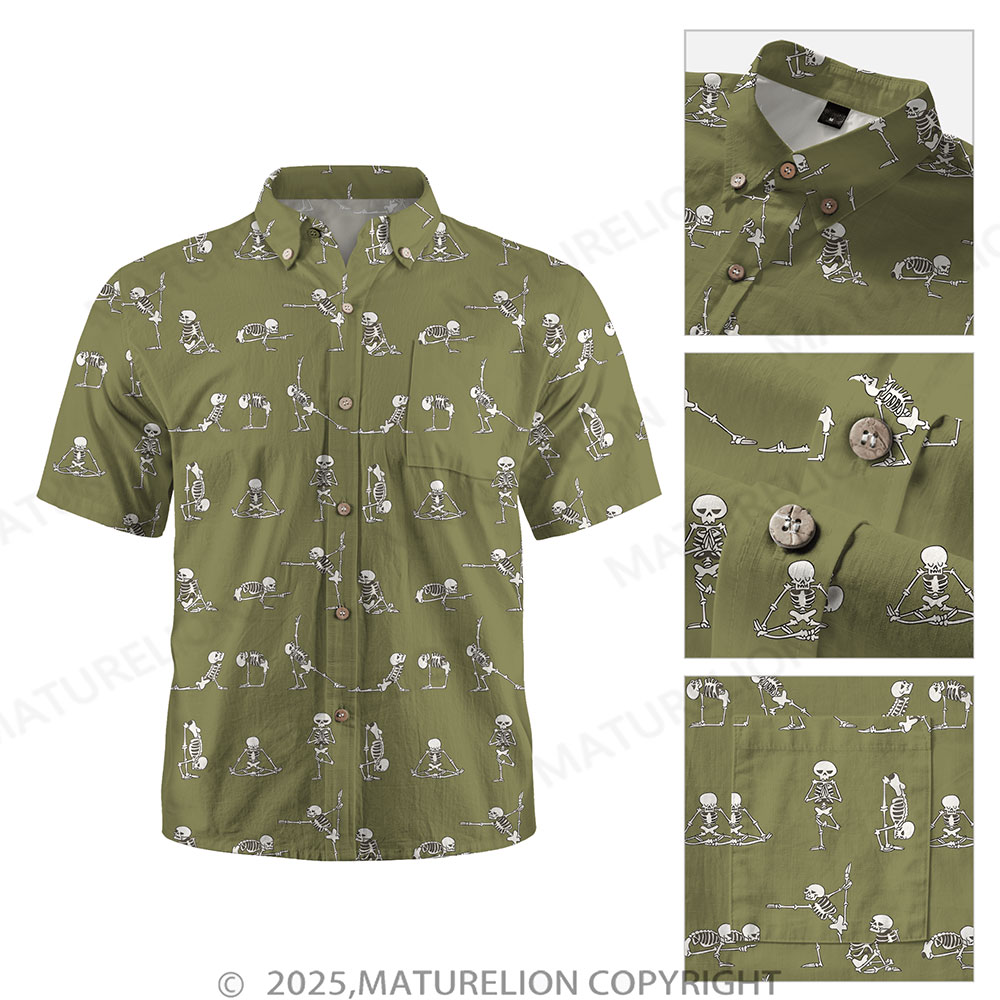 Maturelion Men's Button Pocket ShirtAloha Where Passion Meets Paradise Hawaiian Shirt