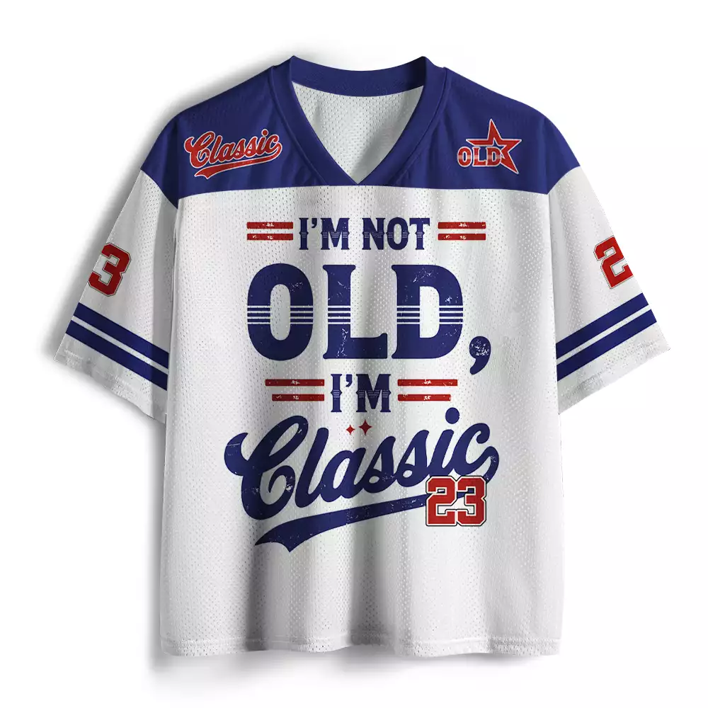 Maturelion I'm Not Old I'm Classic Mesh Jersey