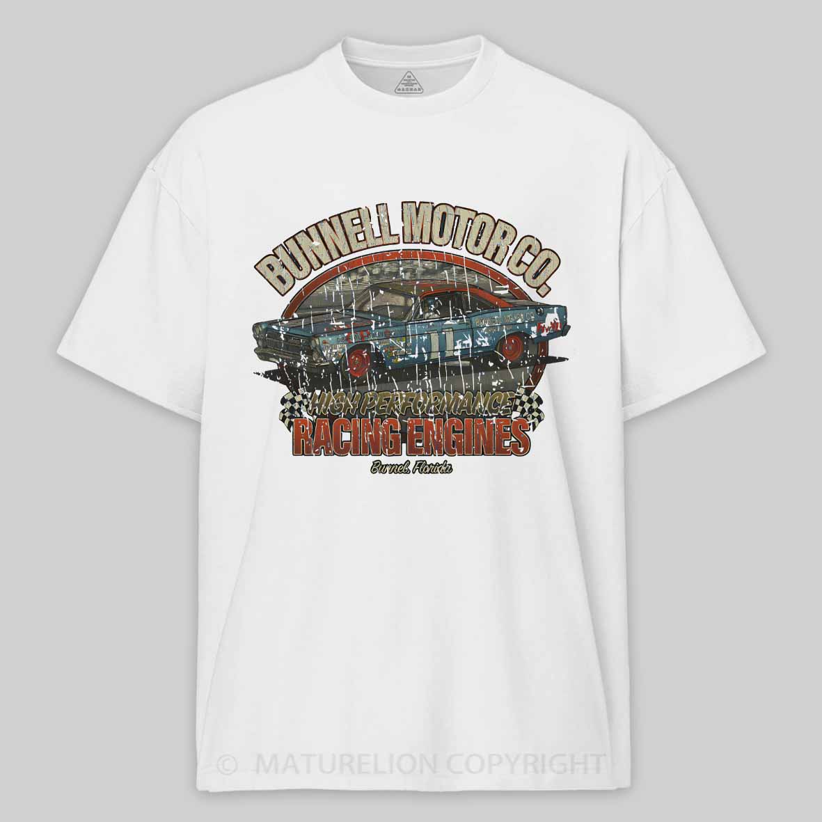 Maturelion Bunnell Motor Company 1944 - (Coffeelovee) Cotton T-shirt