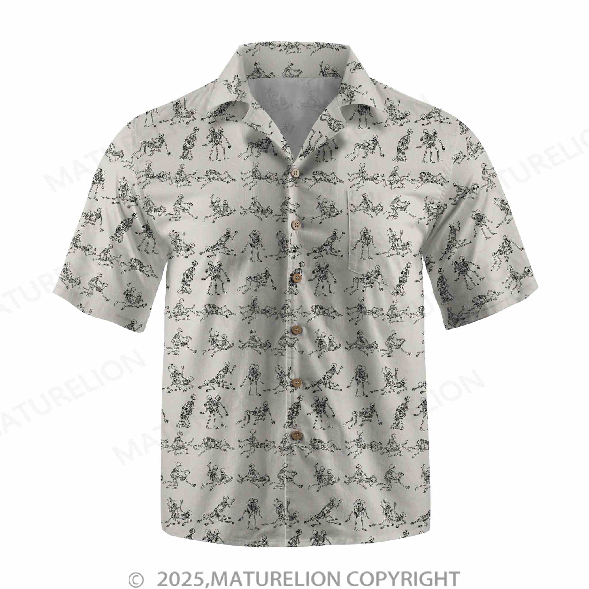 Maturelion Men's Hawaiian Shirt Tropical Nights Hotter Than the Sun Hawaiian Shirt-Maturelion