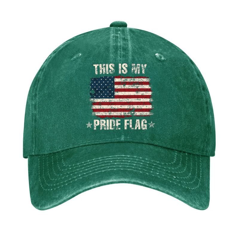 This Is My Pride Flag Print Baseball Cap-Maturelion