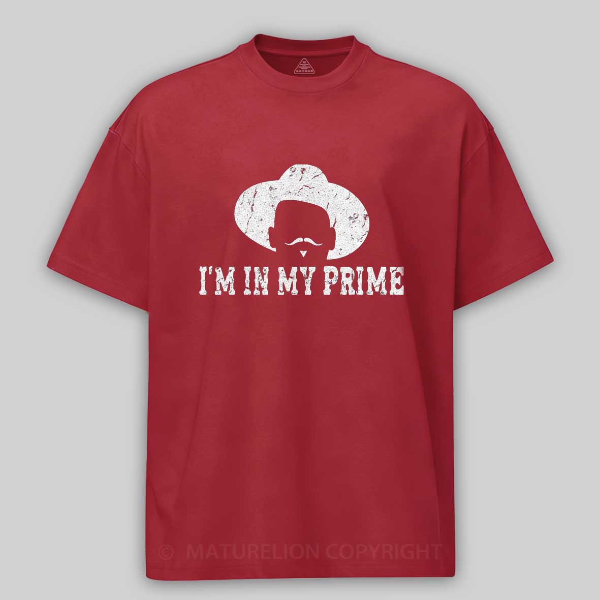 Maturelion Im In My Prime Funny Cotton T-shirt