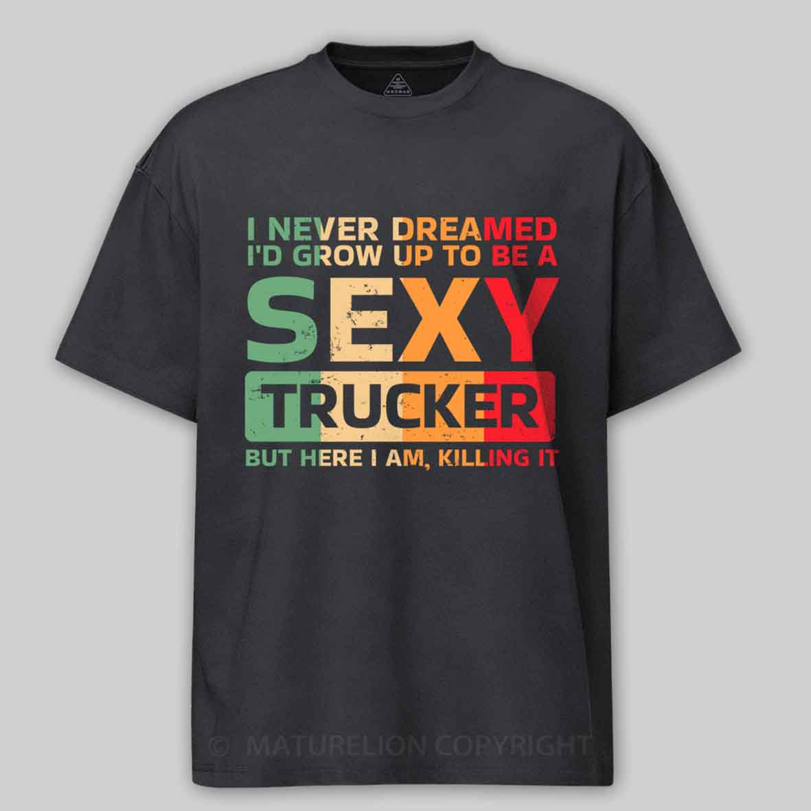 Maturelion trucker Cotton T-shirt