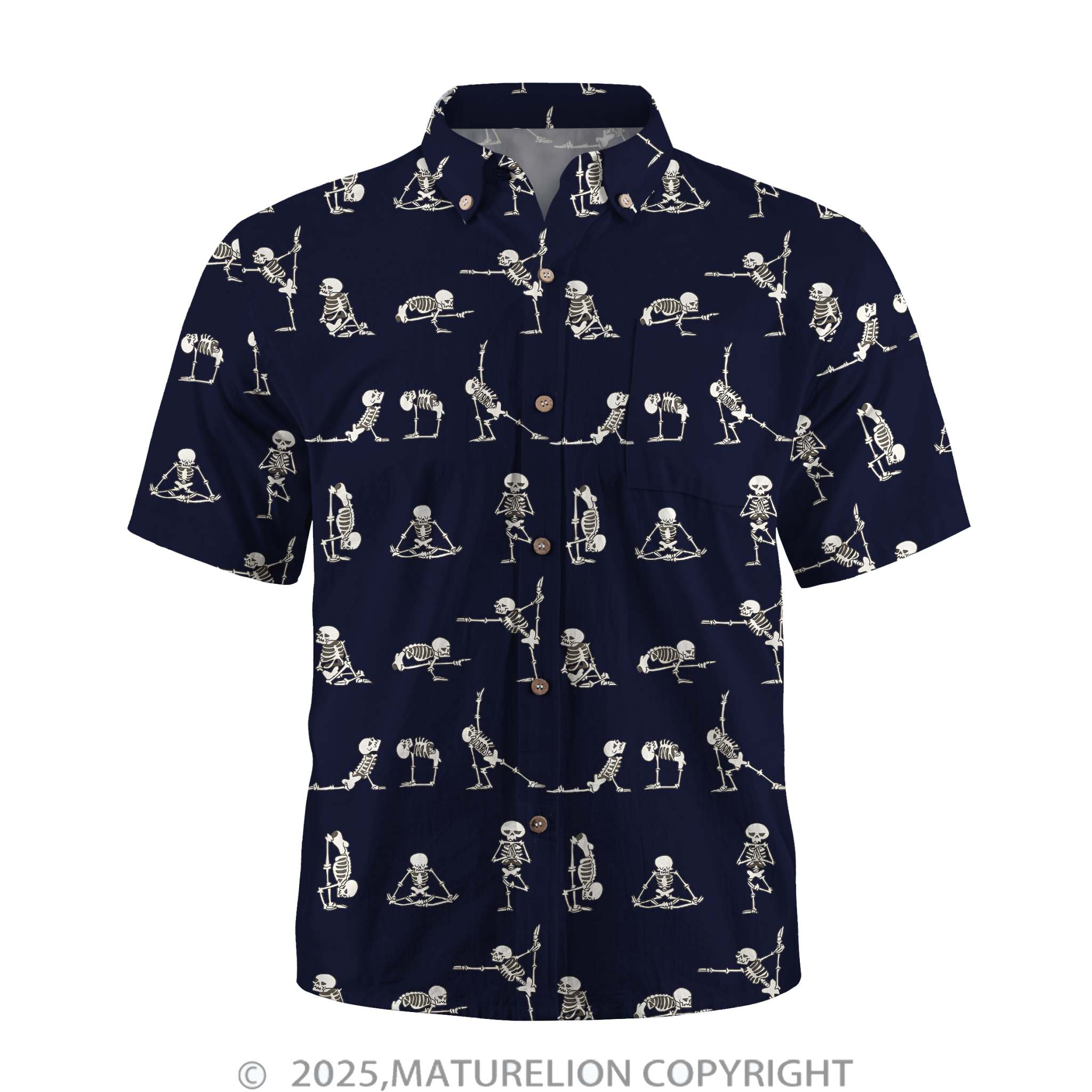 Maturelion Men's Button Pocket ShirtTropical Desires Unleashed Hawaiian Shirt