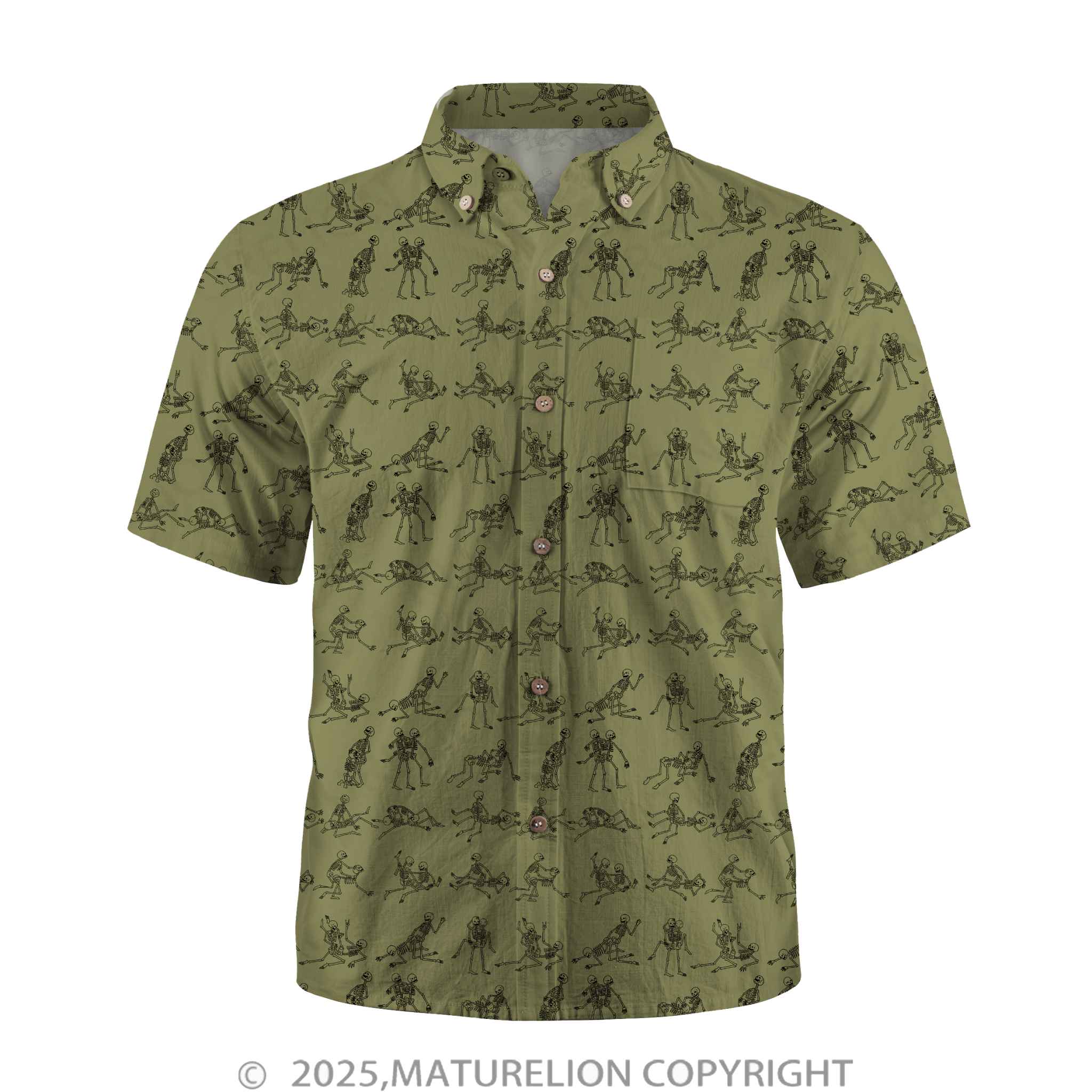 Maturelion Men's Button Pocket ShirtUnlock Hawaii’s Secret Temptations Hawaiian Shirt