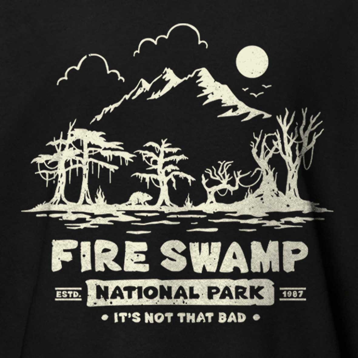 Maturelion Fire Swamp National Park Cotton T-shirt