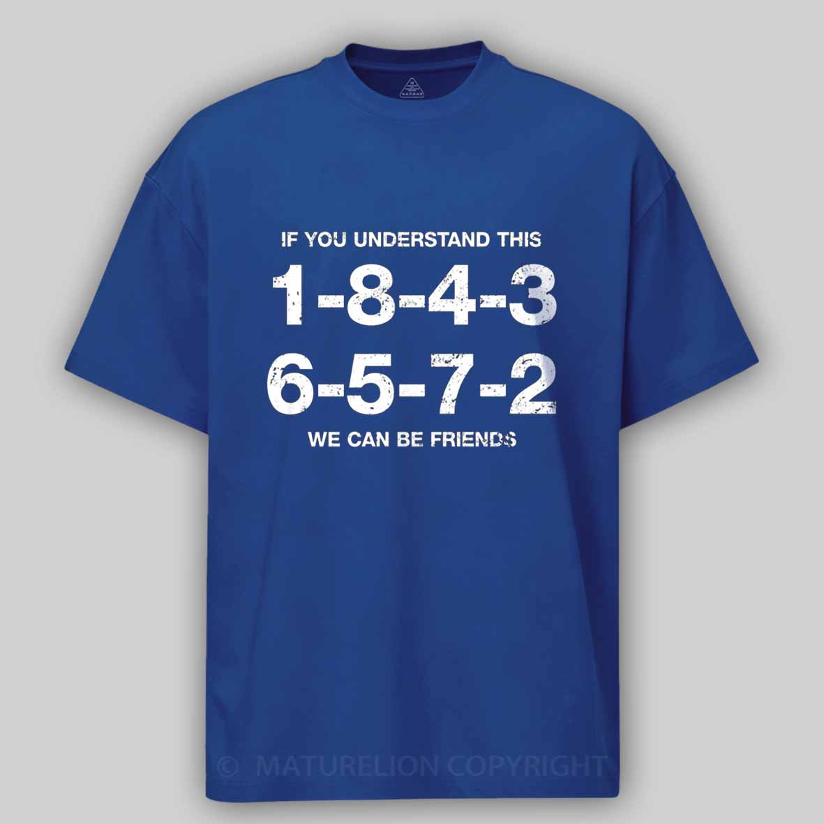 Maturelion 1-8-4-3-6-5-7-2 Firing Order Cotton T-shirt