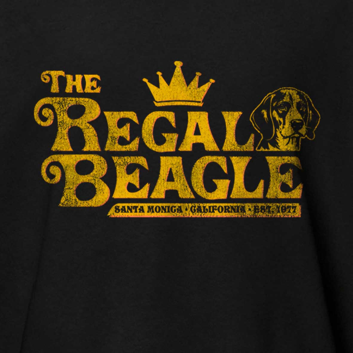 Maturelion Regal Beagle Lounge 1977 Worn Cotton T-shirt