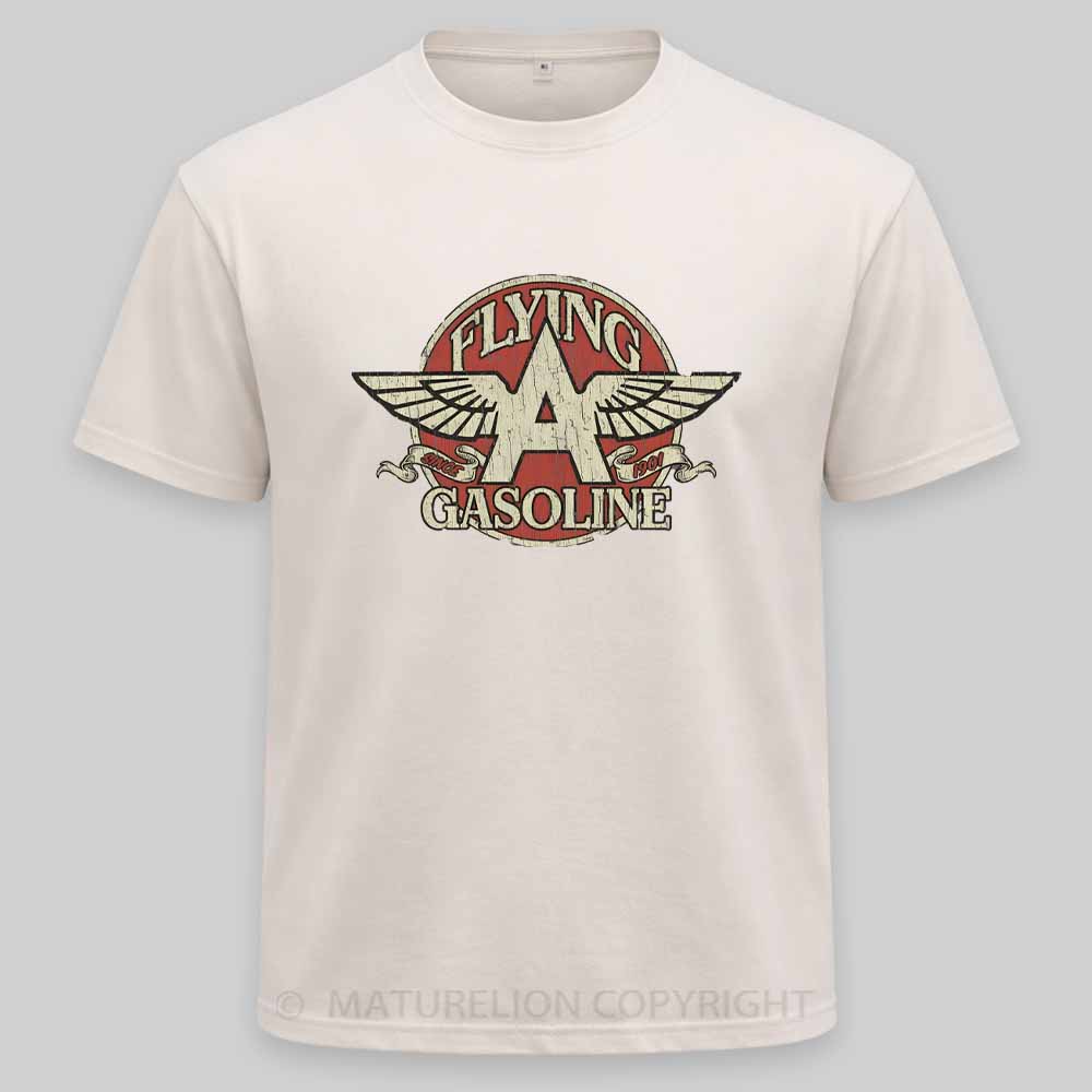 Maturelion Flying A Gasoline 1901 Washed T-shirt