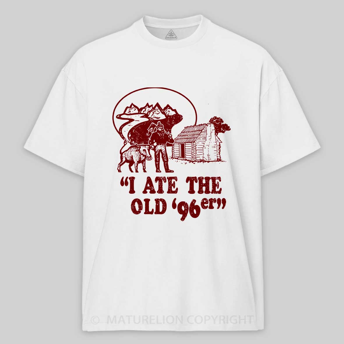 Maturelion Old 96er Funny 80s Cotton T-shirt