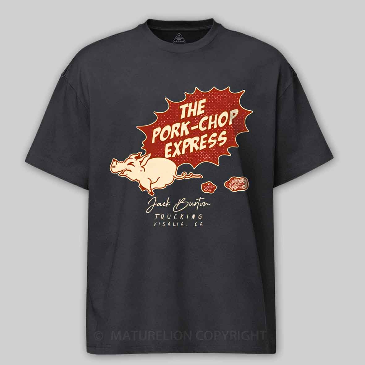 Maturelion The Pork Chop Express Vintage Cotton T-shirt