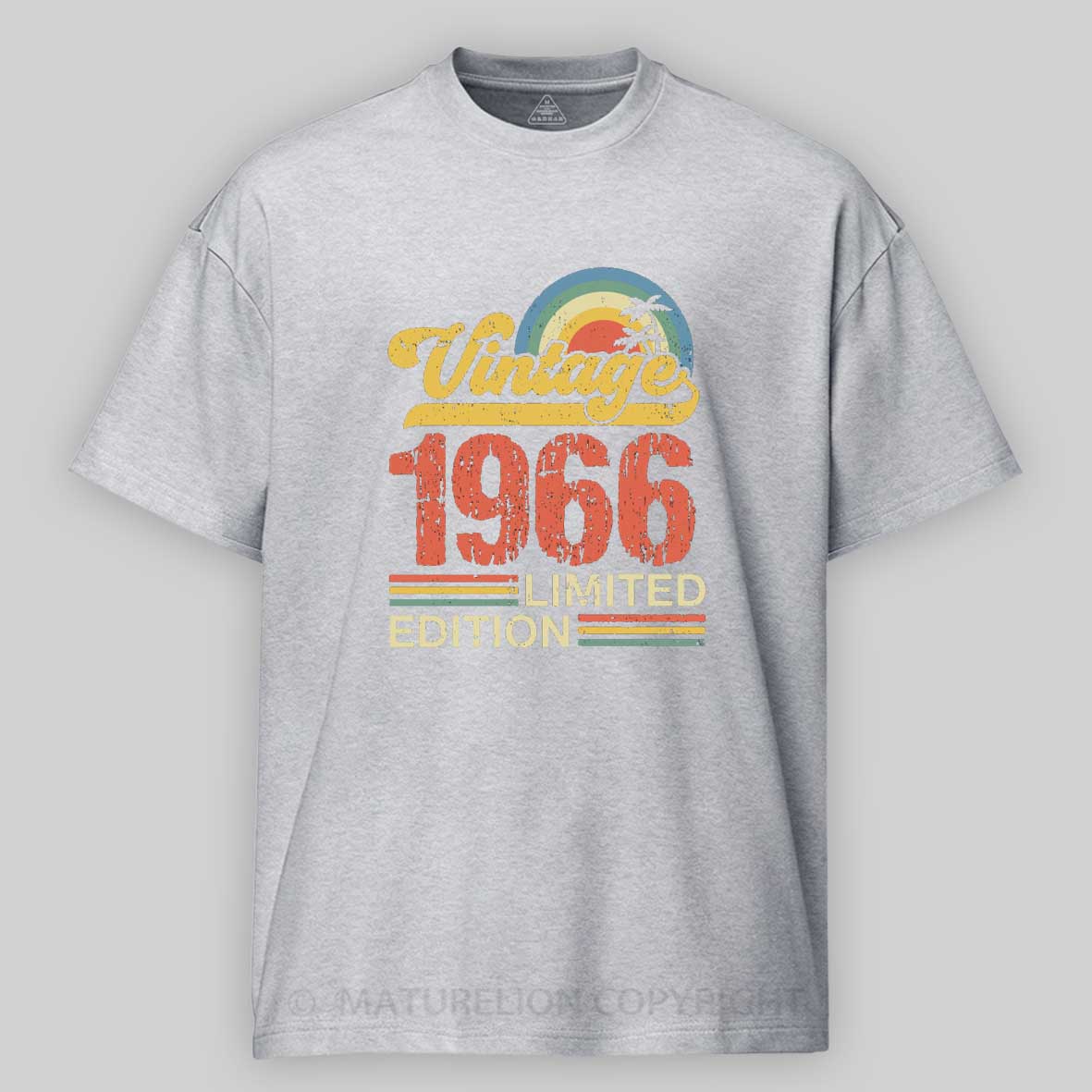 Maturelion Retro Vintage 1966 Limited Edition Cotton T-shirt