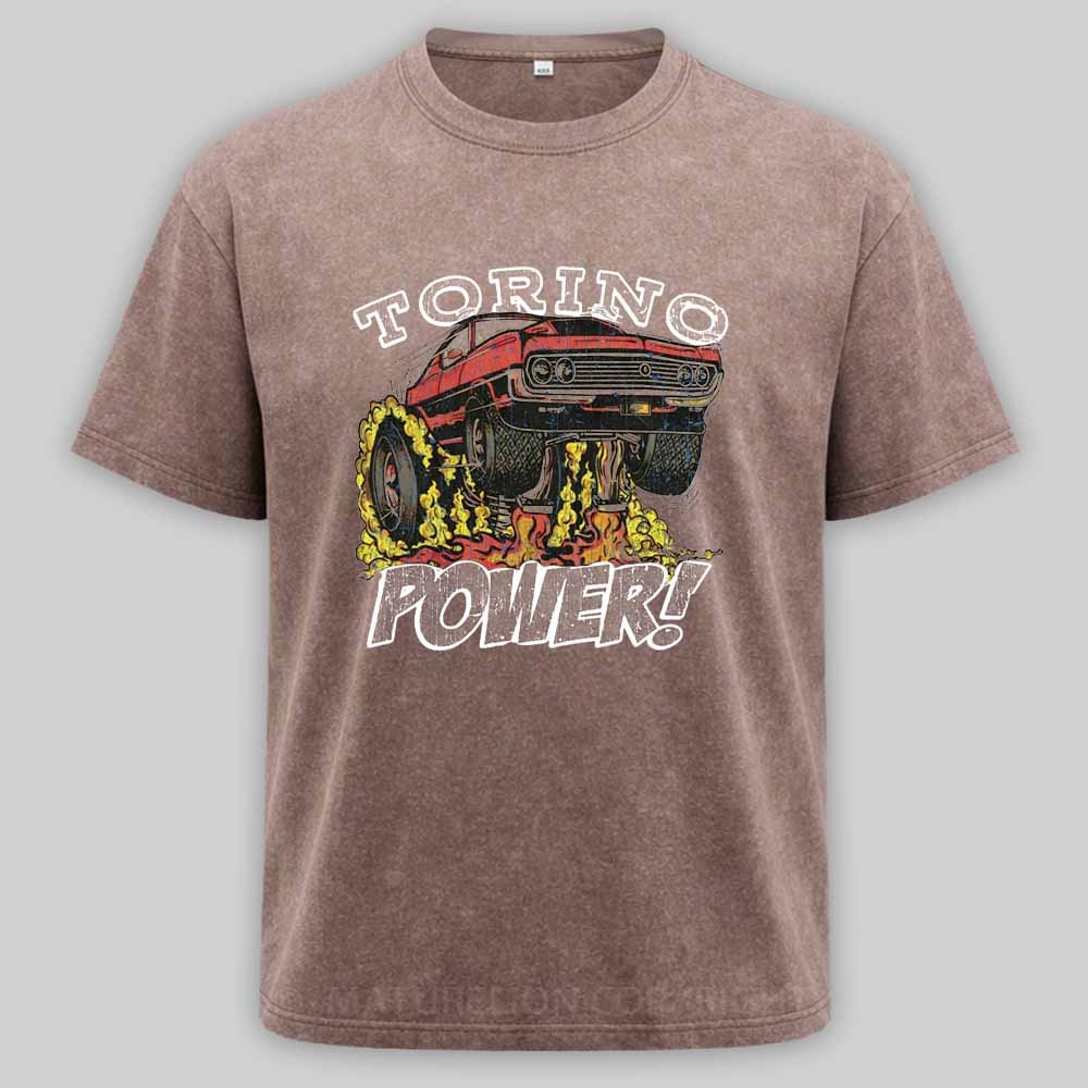 Maturelion Torino Power 1970 Washed T-shirt