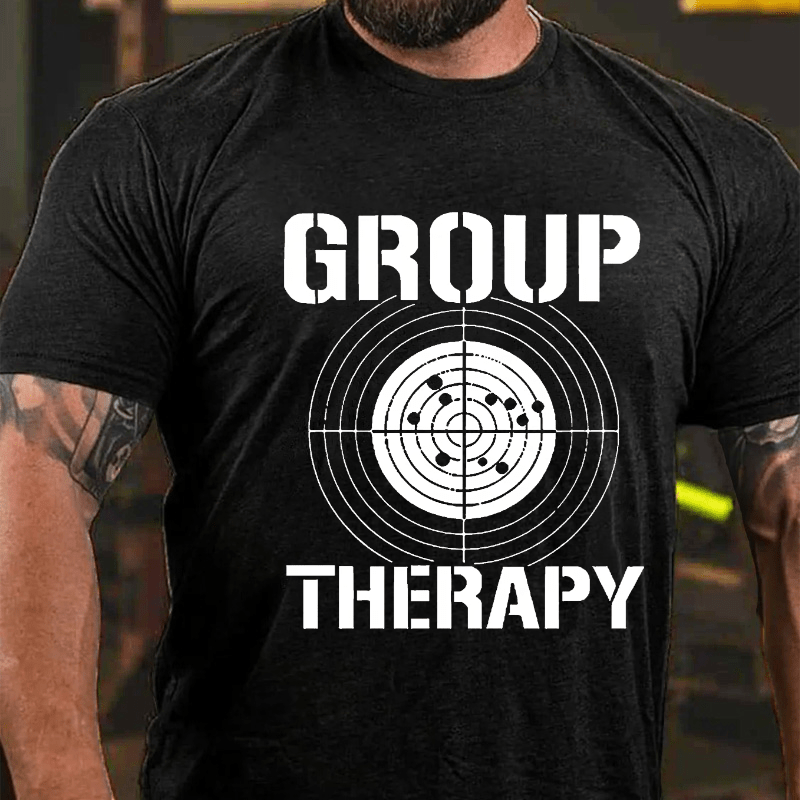Maturelion Group Therapy Unisex Cotton T-shirt (Free Customization)