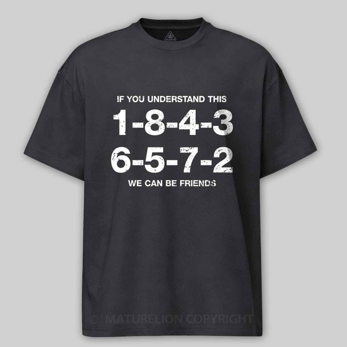 Maturelion 1-8-4-3-6-5-7-2 Firing Order Cotton T-shirt