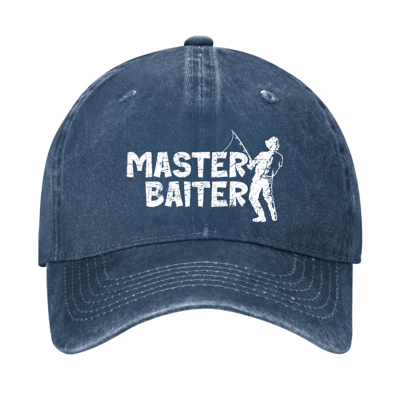 Master Baiter Fishing Baseball Cap -Maturelion