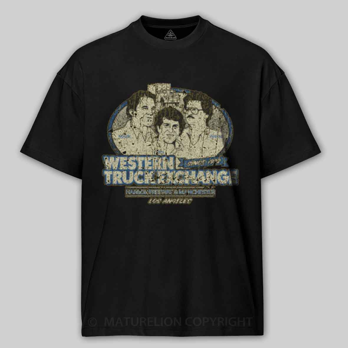Maturelion Western Truck Exchange Cotton T-shirt