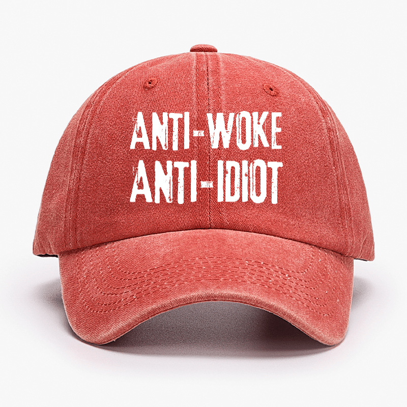 Anti-Woke Anti-Idiot Funny Sarcastic Cap-Maturelion