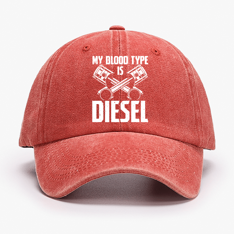 My Blood Type Is Diesel Posters Cap-Maturelion
